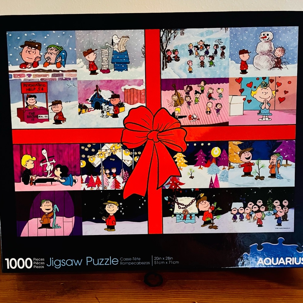 Kids Jigsaw Puzzle - 1000 Pieces - Red and Black